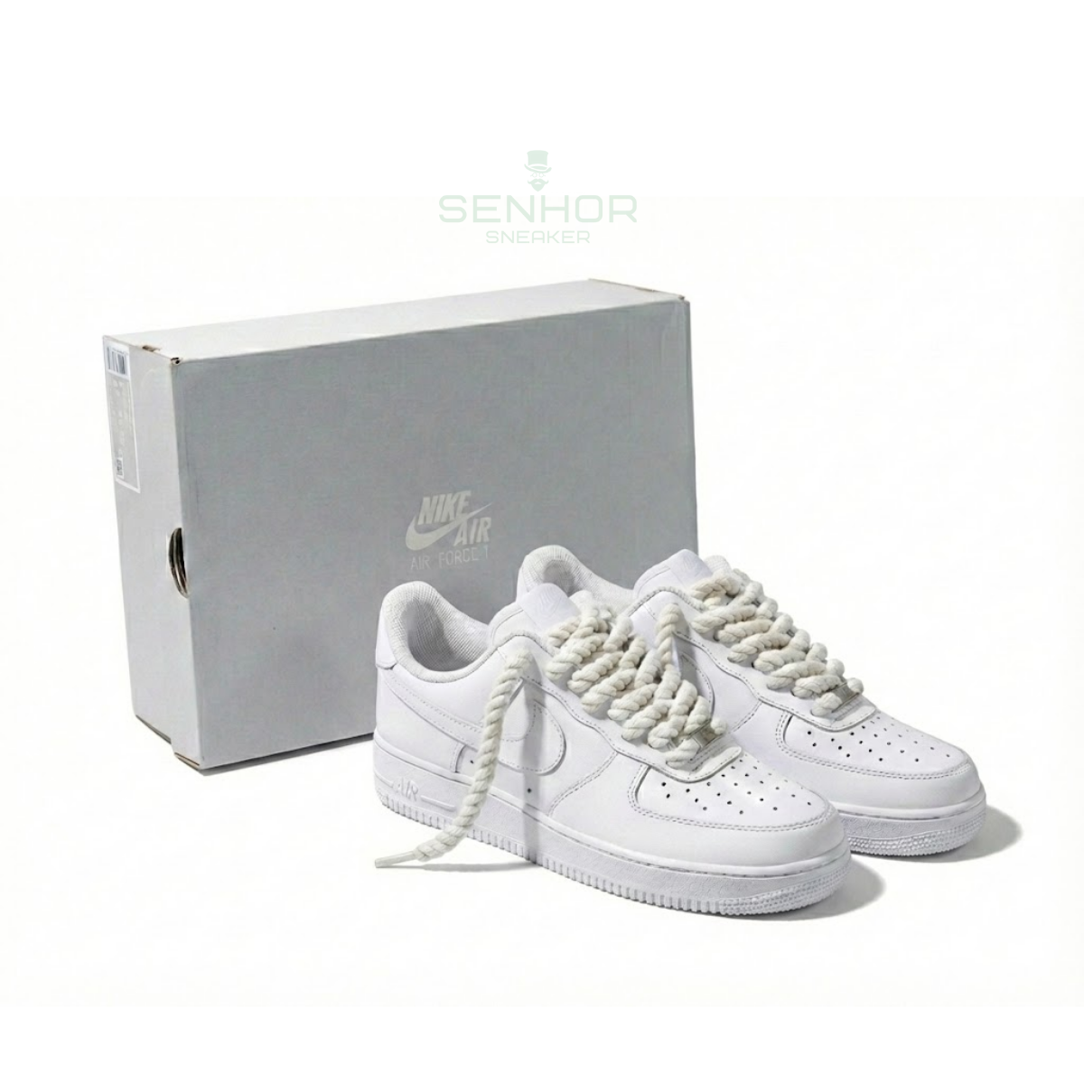 Tênis Casual Air Force Rope Lace