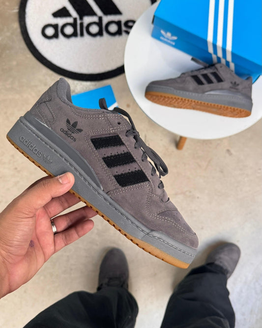 Tênis Masculino Adidas Fórum Camurça + Brinde Exclusivo