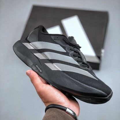 Tênis Esportivo Adizero Evo SL Preto e Prata