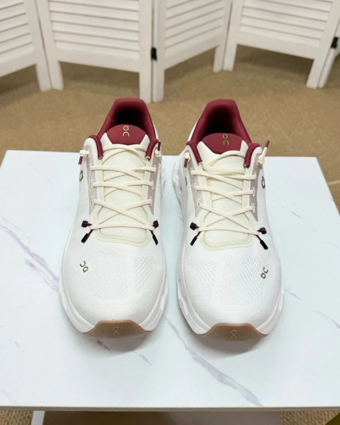 Tênis Feminino On Cloudtilt Branco e Vermelho + Brinde Especial + Frete Rápido