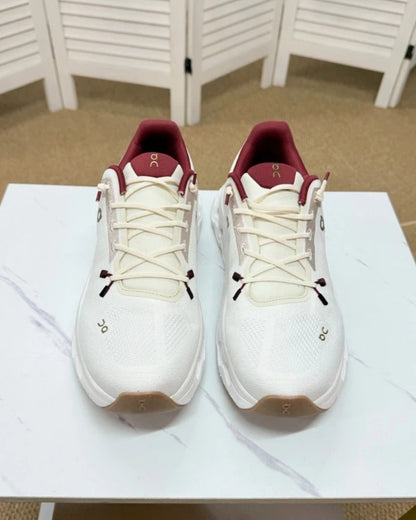 Tênis Feminino On Cloudtilt Branco e Vermelho + Brinde Especial + Frete Rápido