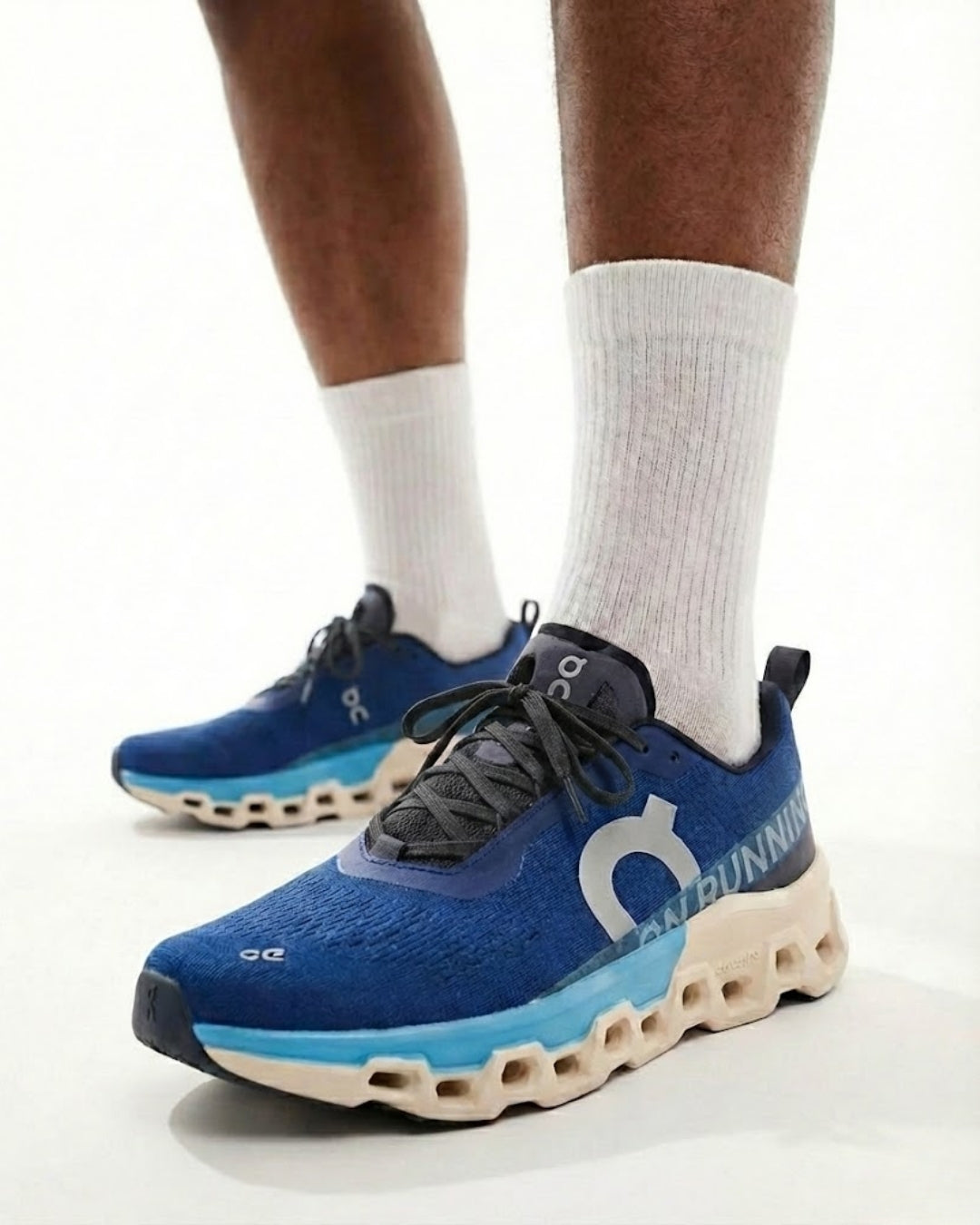 Tênis Masculino On Cloudmonster 2 Azul Marinho + Frete Rápido + Brinde Especial