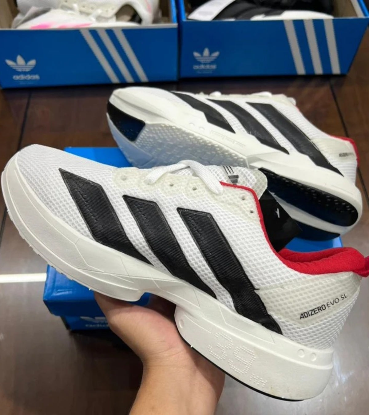 Tênis Masculino Adizero Evo SL Hyper - Lançamento - Frete Rápido + Brinde Exclusivo