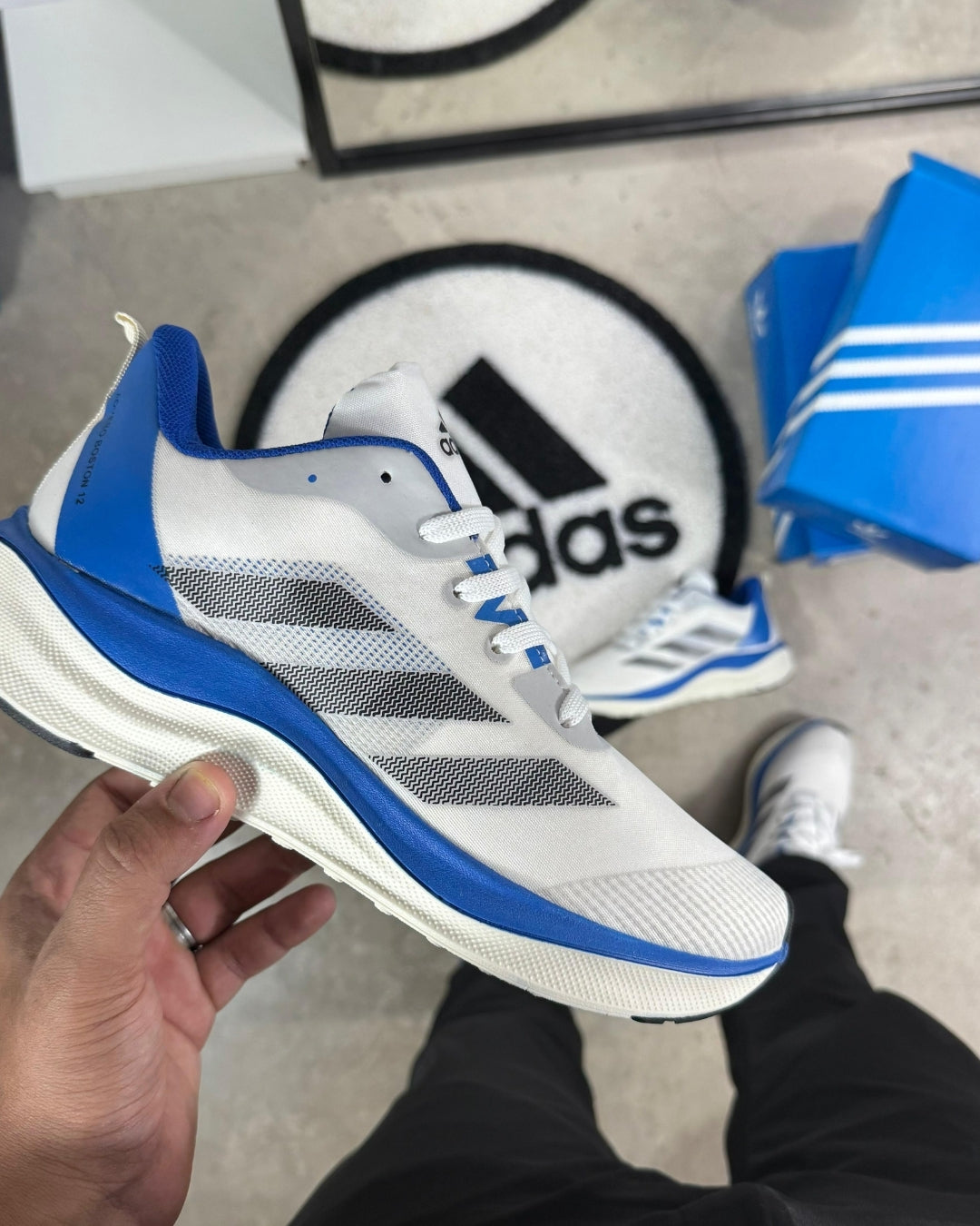 Tênis Masculino Adizero Boston 12 + Brinde Exclusivo Hoje