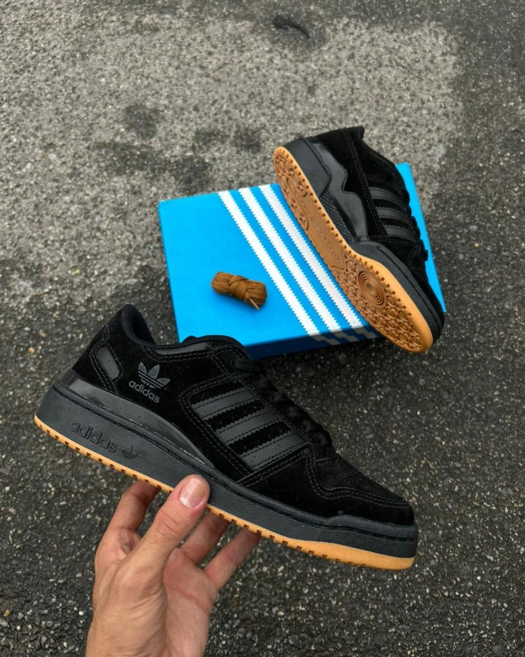 Tênis Masculino Adidas Fórum Camurça + Brinde Exclusivo