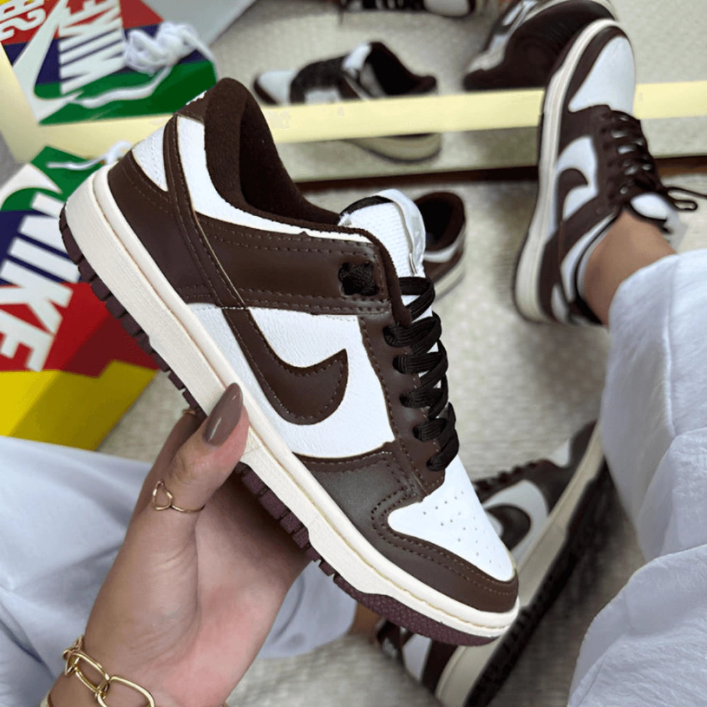 Tênis Unissex Nike Dunk Low Cacau