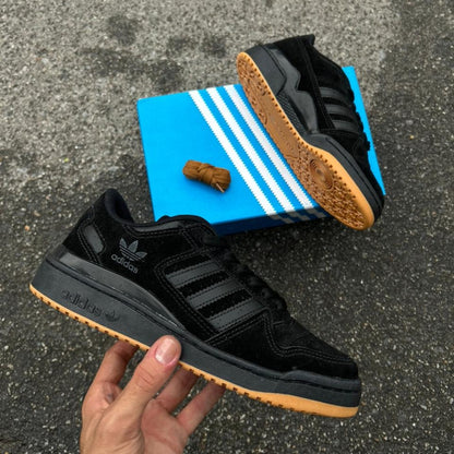 Tênis Masculino Adidas Fórum Black - Camurça