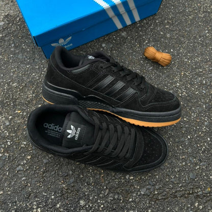 Tênis Masculino Adidas Fórum Black - Camurça