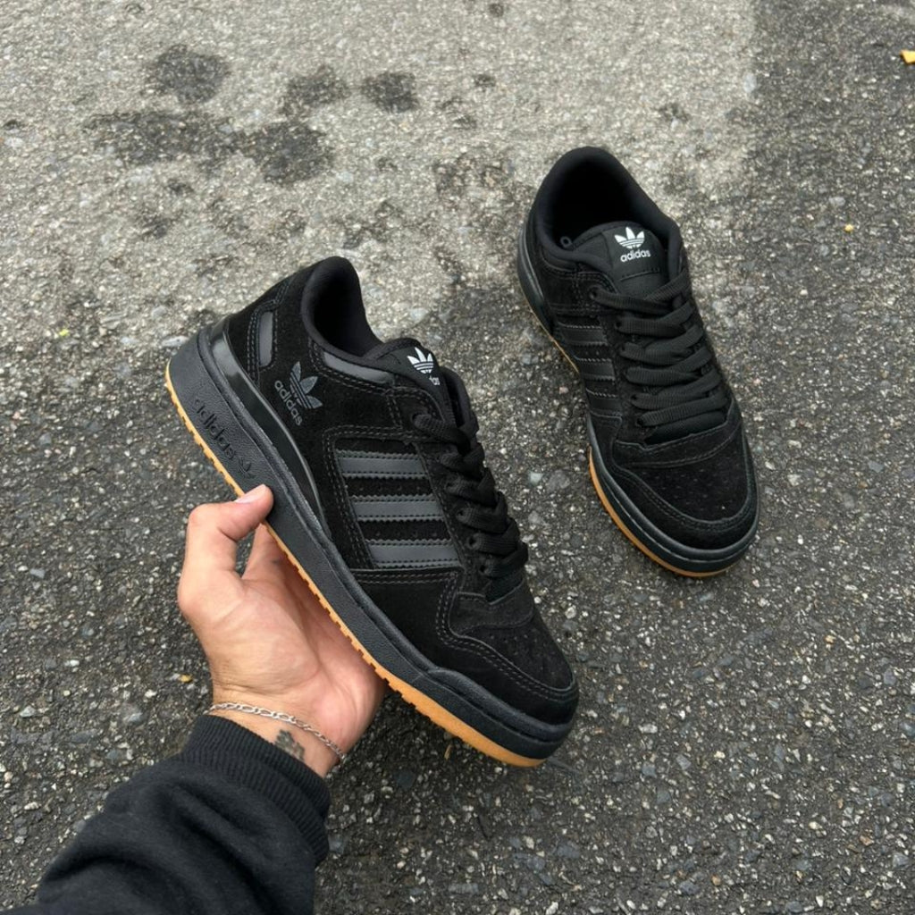 Tênis Masculino Adidas Fórum Black - Camurça
